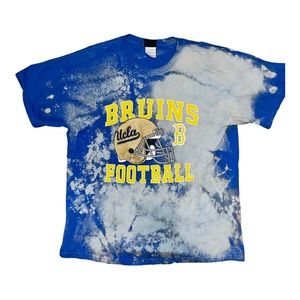 UCLA Bruins Football Tie Dye Tee Shirt - Large